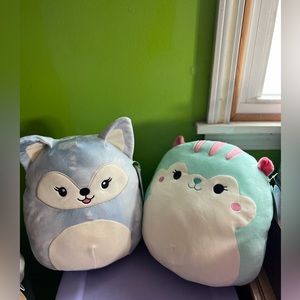 faldette and serene (fox & squirrel)